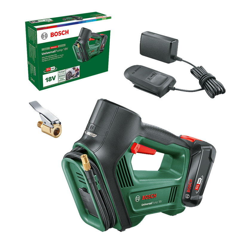 Bosch Universal Pump 18V Cordless Pneumatic Bike Pump-2